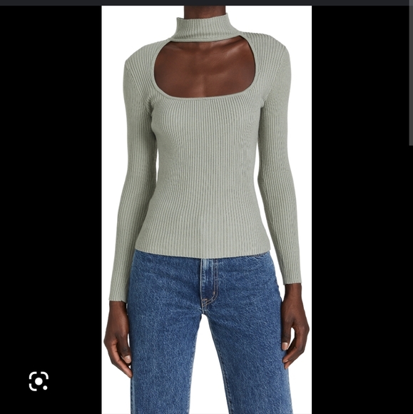 Jonathan Simkhai Janessa Square Neck Top - Picture 1 of 5